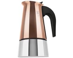 Mokapot voor inductie, 9 kopjes, Rosegold Metallic Line