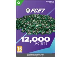 EA Sports FC 27: 12.000 FC Points - Xbox Series X|S/Xbox One - Currency - Niet beschikbaar in België