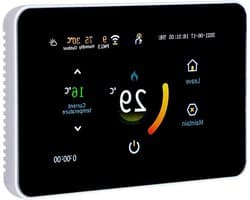 Slimme Thermostaat - Programmeerbare Thermostaat - Energie Besparen - App Bediening - 4.3 inch LCD - Wit