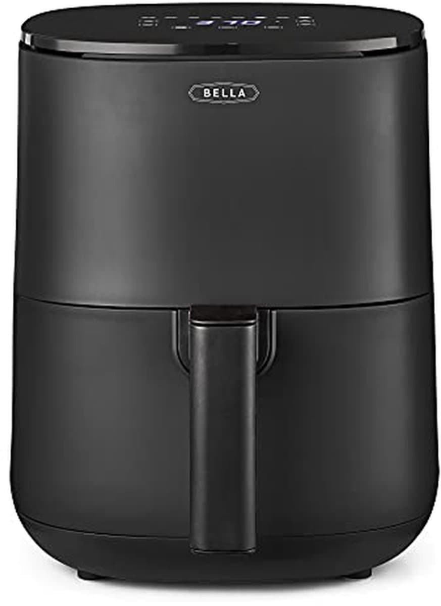 Heteluchtfriteuse - Multikoker - Gezond Koken - Digitale Touchscreen - 2.9 Liter - Mat Zwart — afbeelding 1