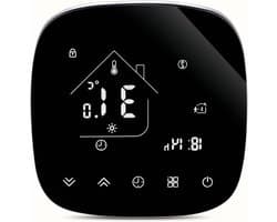 Slimme Thermostaat - Verwarming Bediening - Comfort Verhoging - App en Stembediening - 220 Volt - Wit