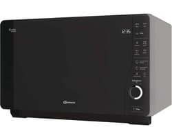 SnelShoppen - Magnetron Bauknecht MW 427 SL - 20L Capaciteit, RVS, 800W, Combifunctie, Makkelijk in Gebruik Voor Keuken, Koken en Verwarmen