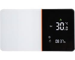 Slimme Thermostaat - Temperatuurregelaar Wifi - Energie Besparen - Spraakbesturing - AC 95-240V - Wit