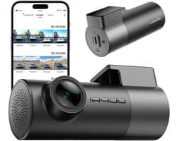 Dashcam Auto - Autocamera Rijcamera - Veilig Rijden - Inclusief 128GB Kaart - 2x6x5 cm - Zwart