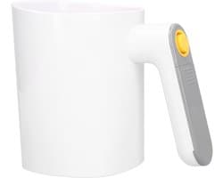 Elektrische Meelzeef - Automatische Zeef - Keuken Bakken - Dubbele Werkmodus - 5.5 Inch Mond - Wit