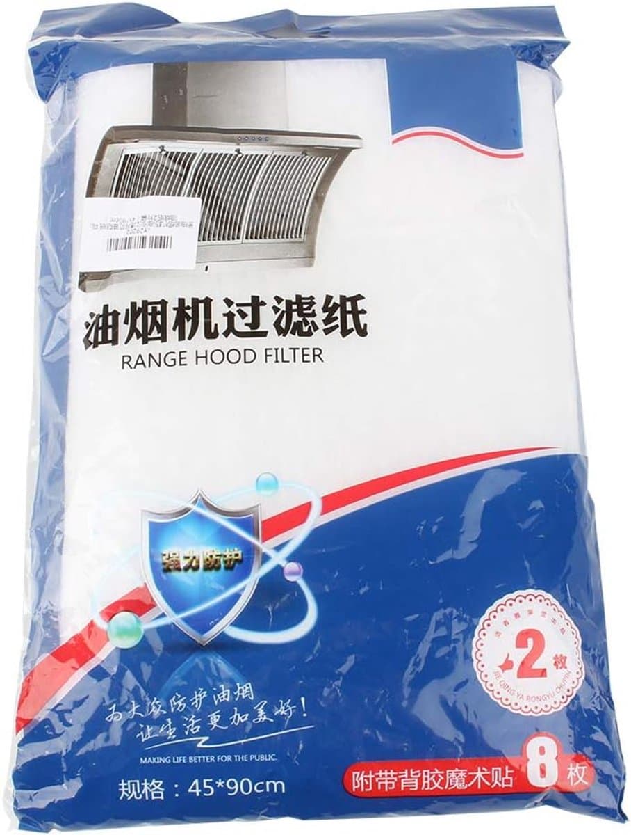 Grease Filters Paper, 2pcs Cooker Hood Paper Hood Cooker Hood Kitchen Tools Restaurant Cooker Cooker Smoke Range - ShopVlot — afbeelding 1