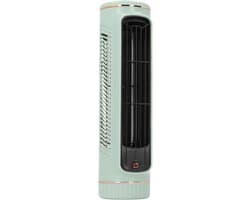 Torenventilator - Koelventilator - Thuis kantoor - Bladloos ontwerp - 28 x 11 x 10 cm - Groen