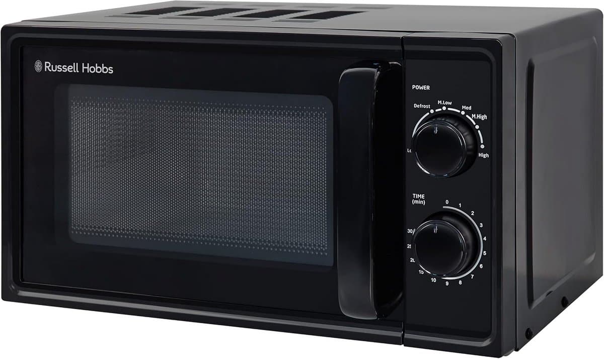Compacte Zwarte Handmagnetron met Uniek Textuurdesign en 700W Vermogen — afbeelding 1
