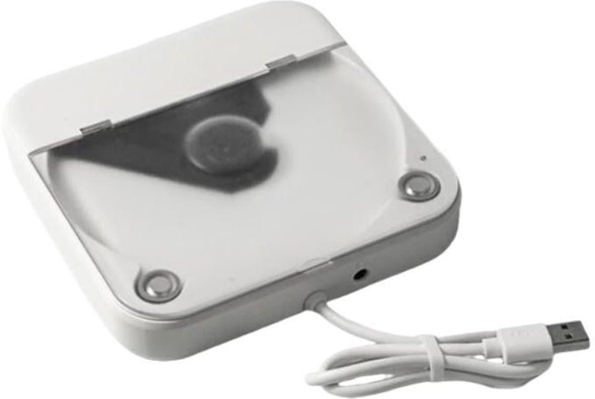 CD speler-Universele Externe Auto CD Speler- - USB en AUX Aansluiting - Met Afstandsbediening - Anti-Schok en Stofkap -geschikt voor Laptop, PC en MacBook- Zwart — afbeelding 1