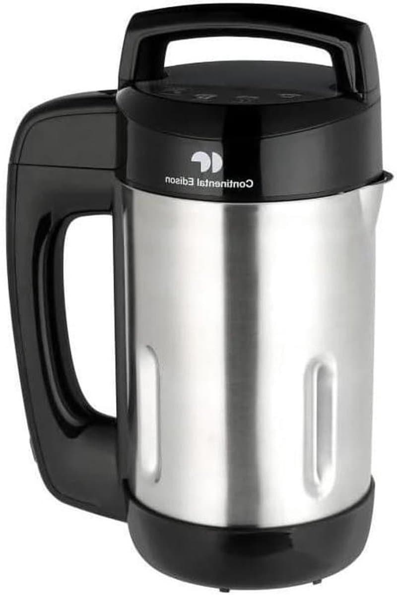 Verwarmingsmixer - Keukenmachine - Maaltijden Bereiden - Roestvrijstalen Kan - 12 Liter - Zwart — afbeelding 1