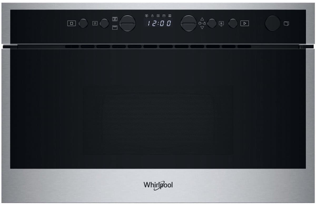 Whirlpool WMN464BX magnetron Zwart, Roestvrijstaal Combinatiemagnetron Ingebouwd 22 l 750 W — afbeelding 1