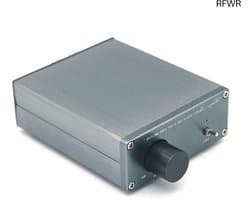 RFWR® Mini digitale versterker 100W 2.0 kanaal HiFi audio versterker voor boekenplank en desktop luidsprekers