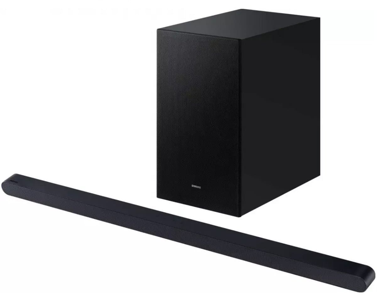Soundbar - SAMSUNG - S-serie HW-S710D/XE - 3.1 kanalen - 6.5 draadloze subwoofer - Bluetooth - Titaniumzwart — afbeelding 1