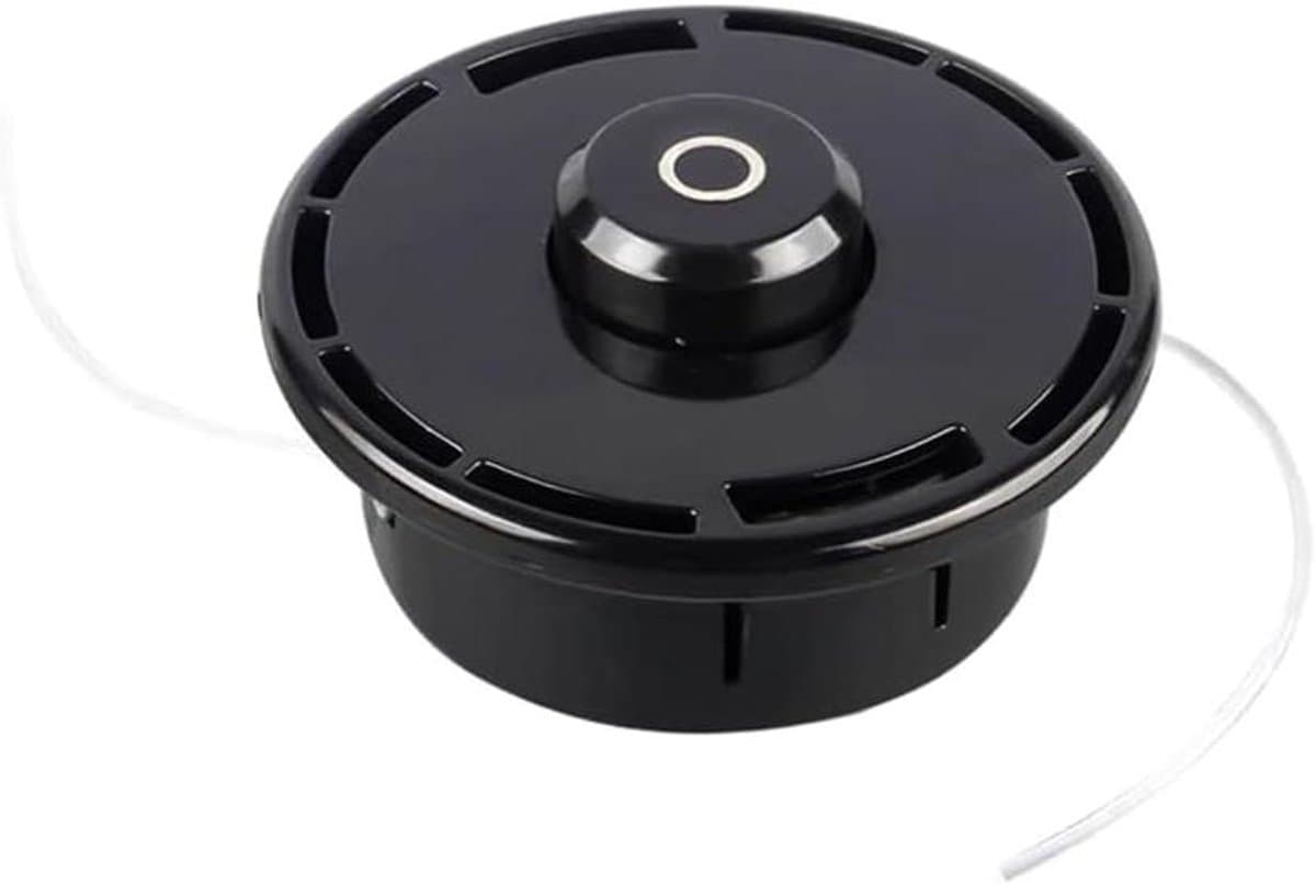 Allecto Plus - Versterkte knop draadkop M10 x 125 links grasmaaier reserveonderdeel - Universele nylon kop - Dubbele kop - Bosmaaier accessoire. — afbeelding 1