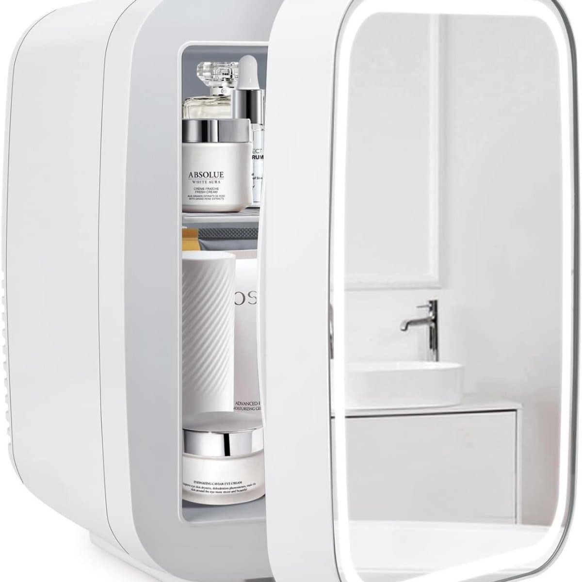 Lexium Mini Fridge for Drinks - Kleine Koelkast - Mini Koelkasten - Minibar - Mini Fridge - Mini Koelkast - Mini Koelkastje - — afbeelding 1