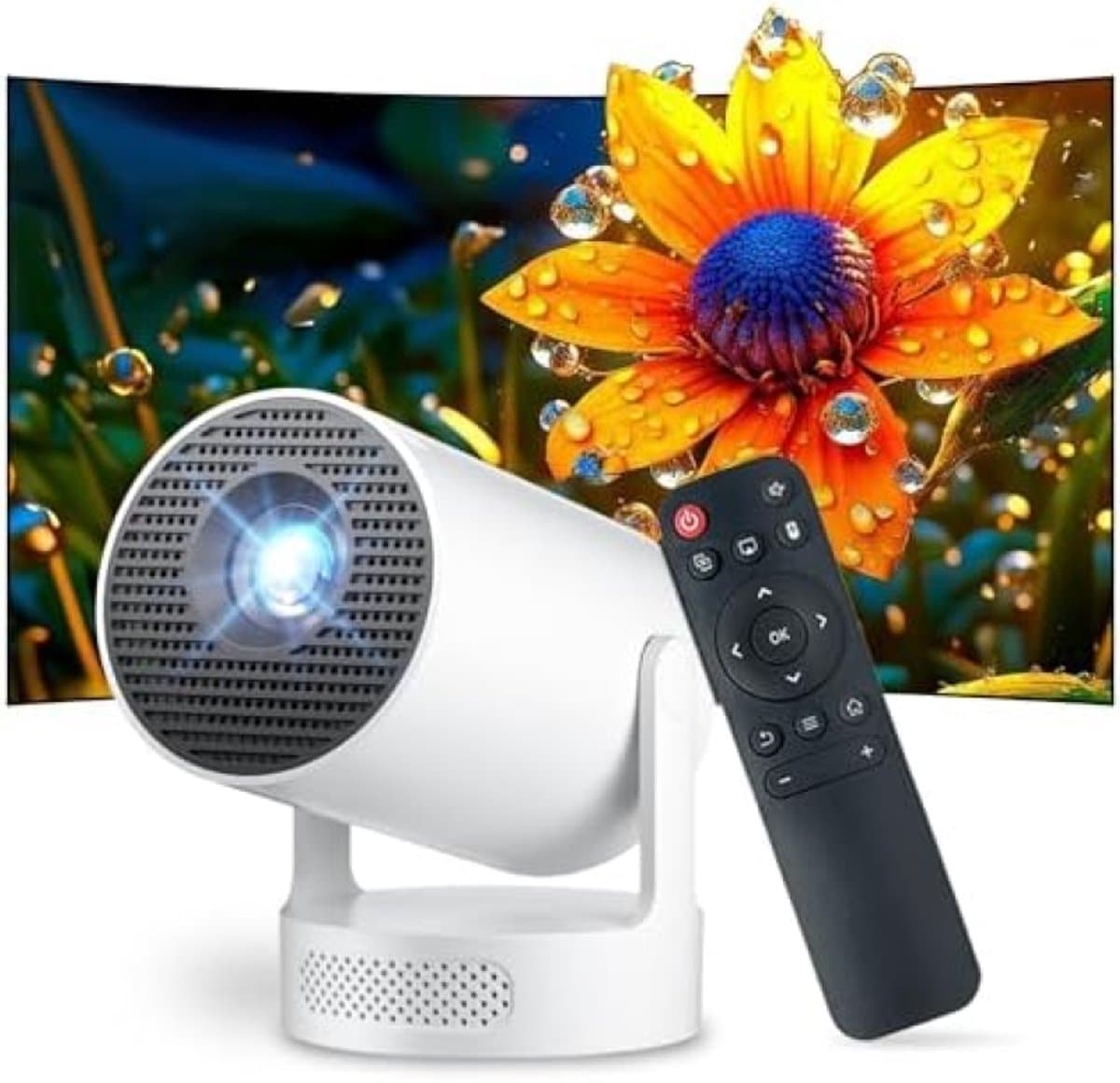 Compacte HD videoprojector met draadloze connectiviteit en Android — afbeelding 1