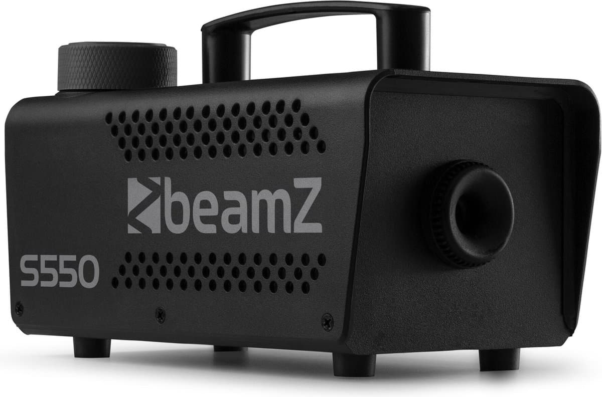 Rookmachine - BeamZ S550 - Compacte Rookmachine voor Huisfeestjes - Met Draadloze Afstandsbediening — afbeelding 1