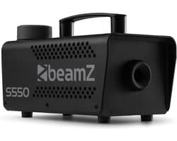 Rookmachine - BeamZ S550 - Compacte Rookmachine voor Huisfeestjes - Met Draadloze Afstandsbediening