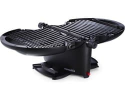 nomadiQ BBQ 3.0 - De ultieme lichtgewicht draagbare gas BBQ / Grill - Barbecue voor op de camping & vakantie - Zwart