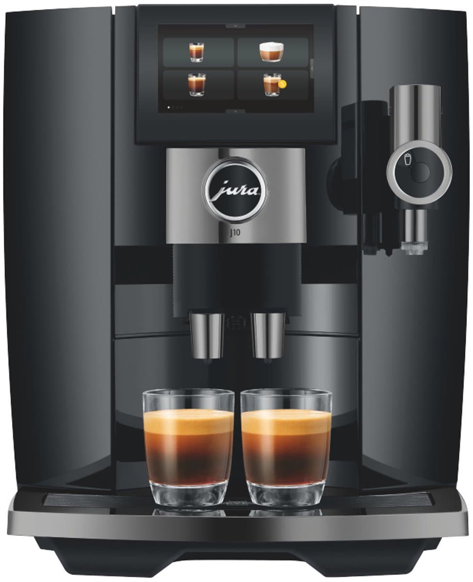 JURA - J10 Piano Black (EA) - Volautomatische espressomachine — afbeelding 1