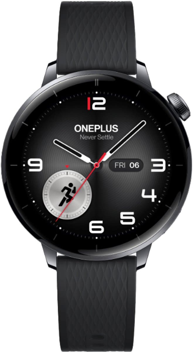 OnePlus Watch 3, 43mm, Grafiet (Zwart) — afbeelding 1