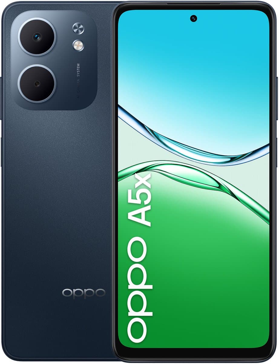 OPPO A5x 4G - 128GB - Zwart — afbeelding 1