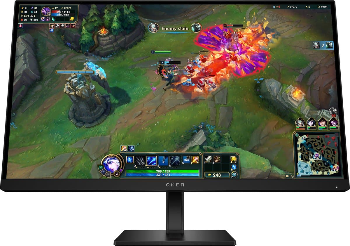 HP OMEN 27q G2 - Gaming Monitor - 180Hz - QHD - Mat LED — afbeelding 1