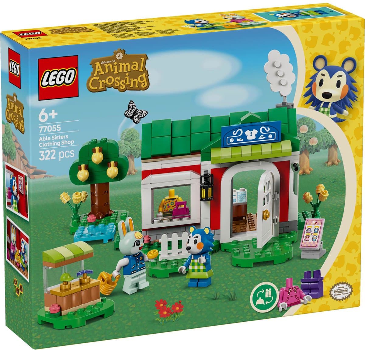 LEGO Animal Crossing Kleermakerij van de zusjes Able - 77055 — afbeelding 1