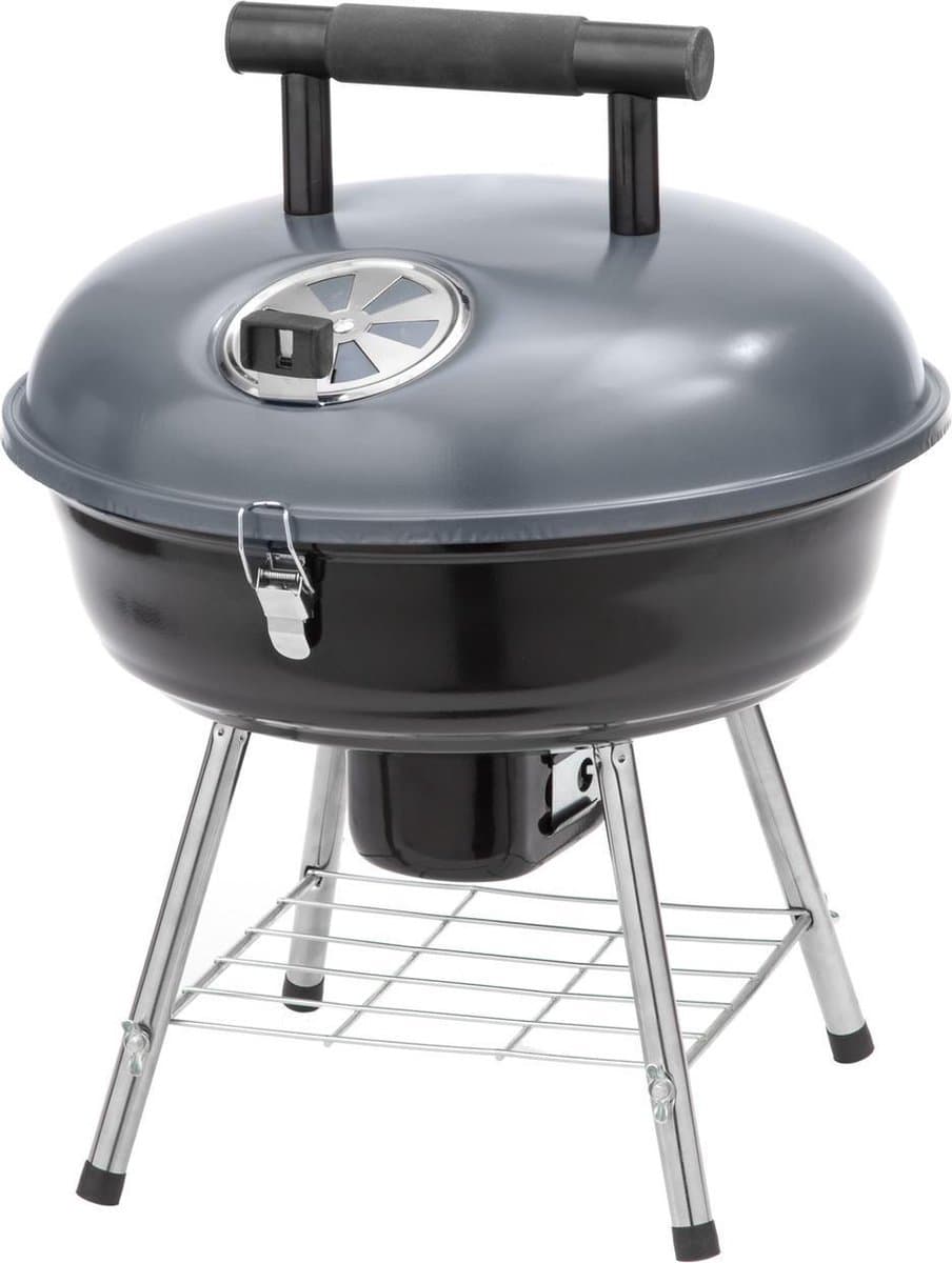 Mustang mini Houtskool barbecue Festival grijs - Mini barbecue — afbeelding 1