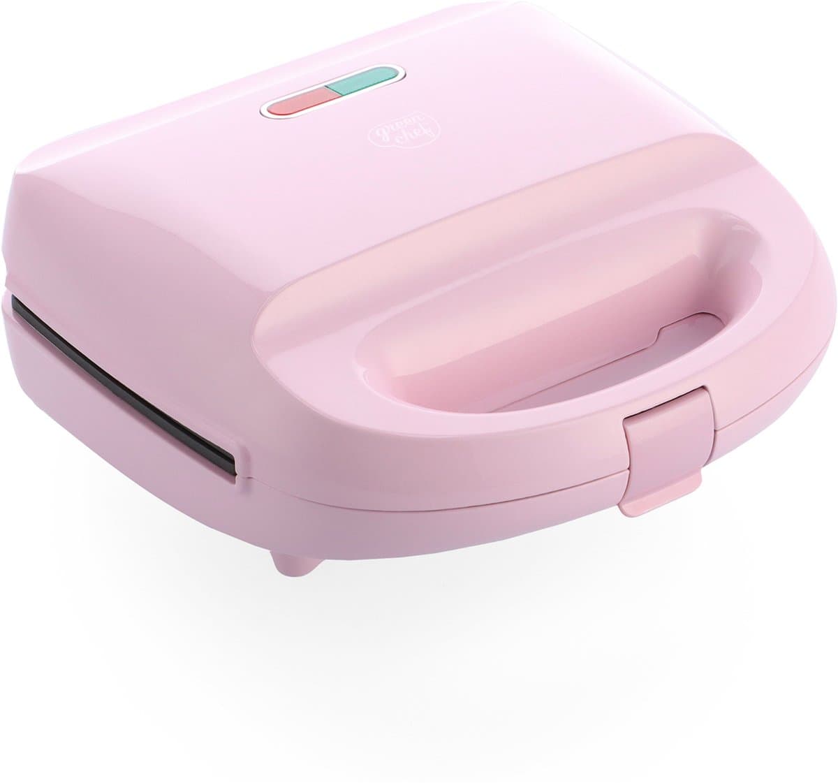 GreenChef - 3-in-1 Panini, wafel en croque machine - verwisselbare platen - roze - PFAS-vrij — afbeelding 1