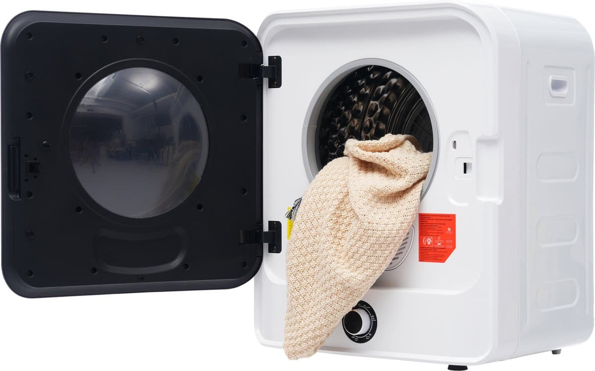 Merax Mini Wasdroger 3KG - Droger met Wandmontage - Wit — afbeelding 1