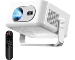 Mini Beamer Android 14 - 300 ANSI Lumen HD 720p - LED Projector - Compact Draagbaar - Thuisbioscoop Entertainment