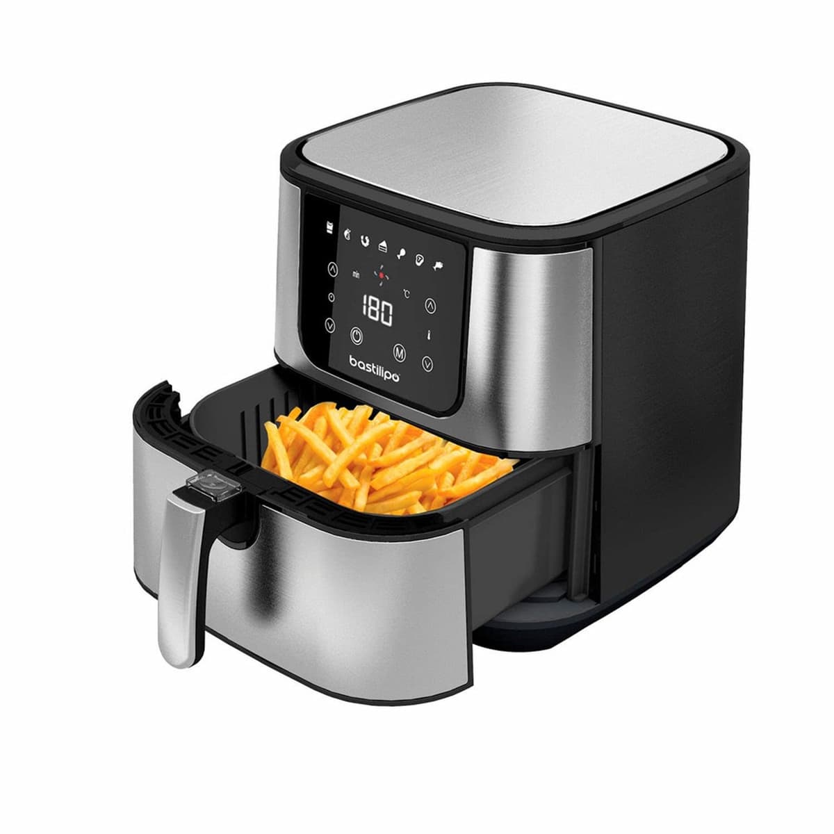 Digitale luchtfriteuse, 5,5 liter, 1800 W, geborsteld staal, AF-1800 — afbeelding 1