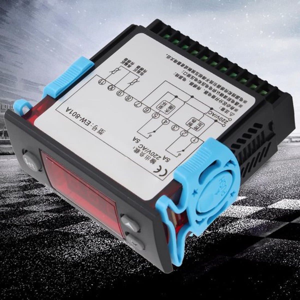 Allecto - Temperatuurcontroller - Digitale Thermostaat - Hoge Precisie - Voor — afbeelding 1