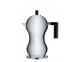 Alessi PULCINA Percolator - Espressomaker 150 ml, Zwart, Inductie