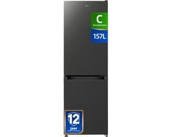 CHiQ CBM162DGC - Koel-vriescombinatie - 157 Liter - Klasse C - Praktische indeling - Elektronische Bediening - 12 jaar garantie op compressor