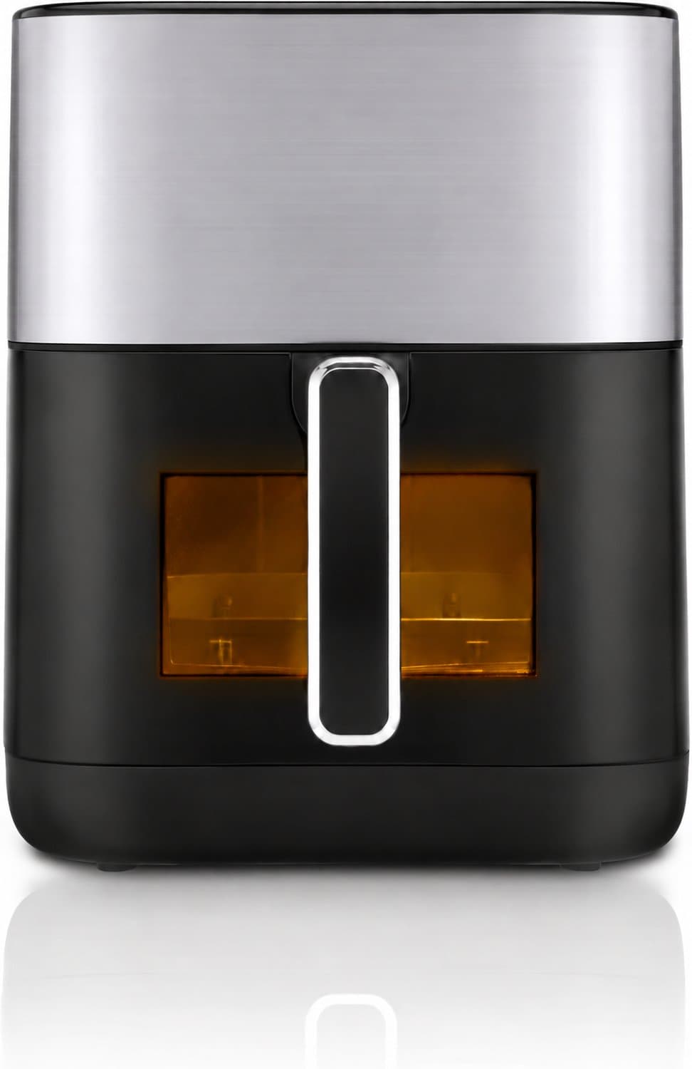 Airfryer met Stoomfunctie - 12 Liter - 1850 W - 12 Kookprogramma’s - Digitaal Bedieningspaneel - Kijkvenster - Binnenverlichting - Timer - Inclusief 6 Accessoires - Zwart — afbeelding 1