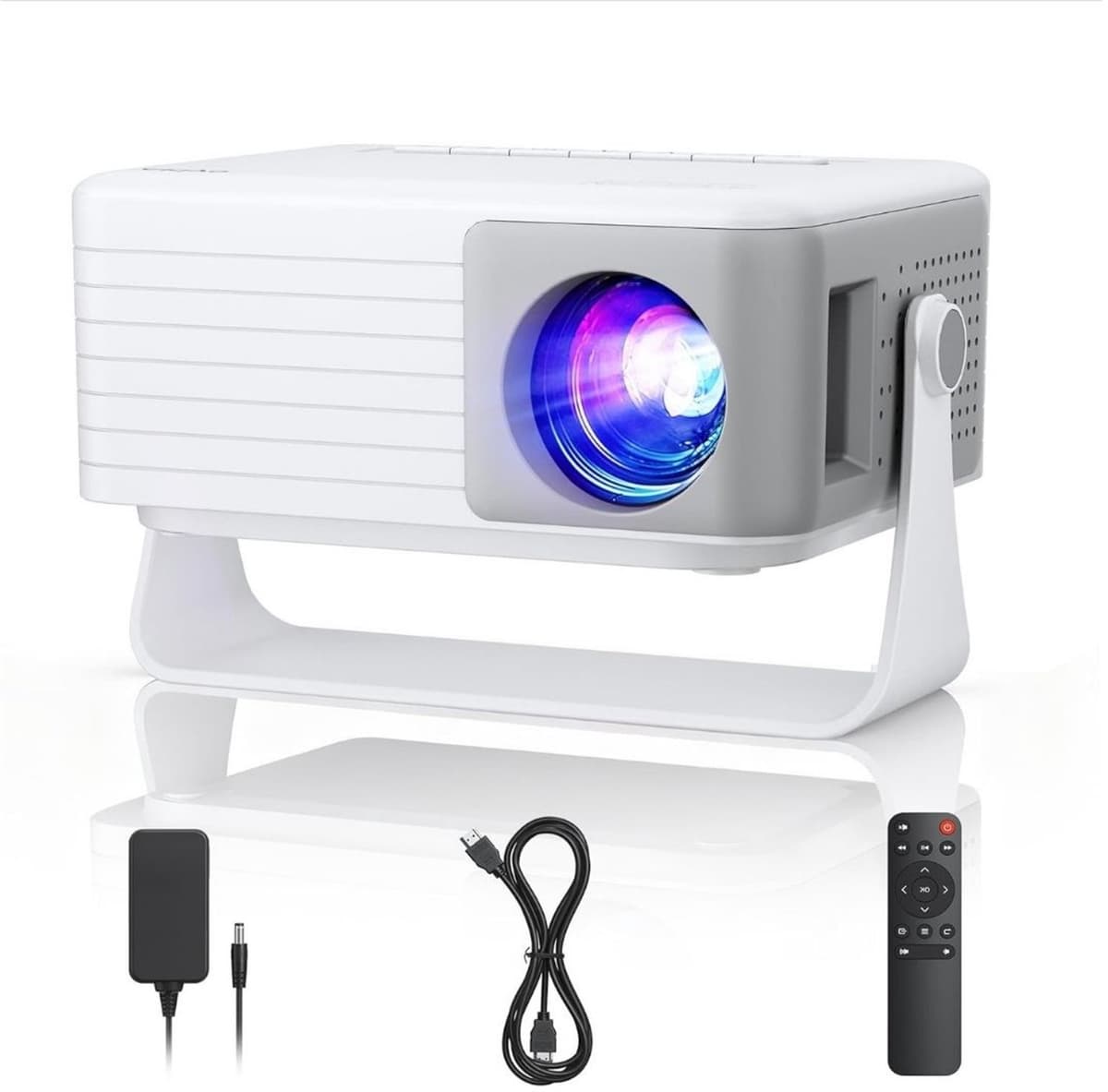 Zolvano® Mini beamers - Projector - Mini beamer -Wit — afbeelding 1