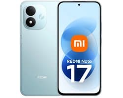 REDMI Note 17 - Sky Teal - 6G RAM - 256GB - 7700 mAh-batterij met 45 W turboladen - 6,99" FHD+ oogvriendelijk AMOLED-display - IP65 stof- en waterbestendigheid