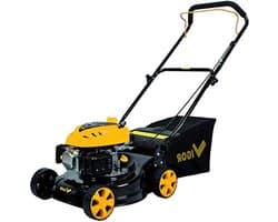 Grasmaaier - Loopmaaier - Gazon Onderhouden - Slagvast Frame - 41 cm Maaibreedte - Zwart