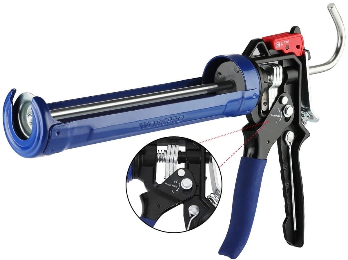 SolidKeus - Professionele Caulking Gun met Verstelbare Drukverhouding — afbeelding 1