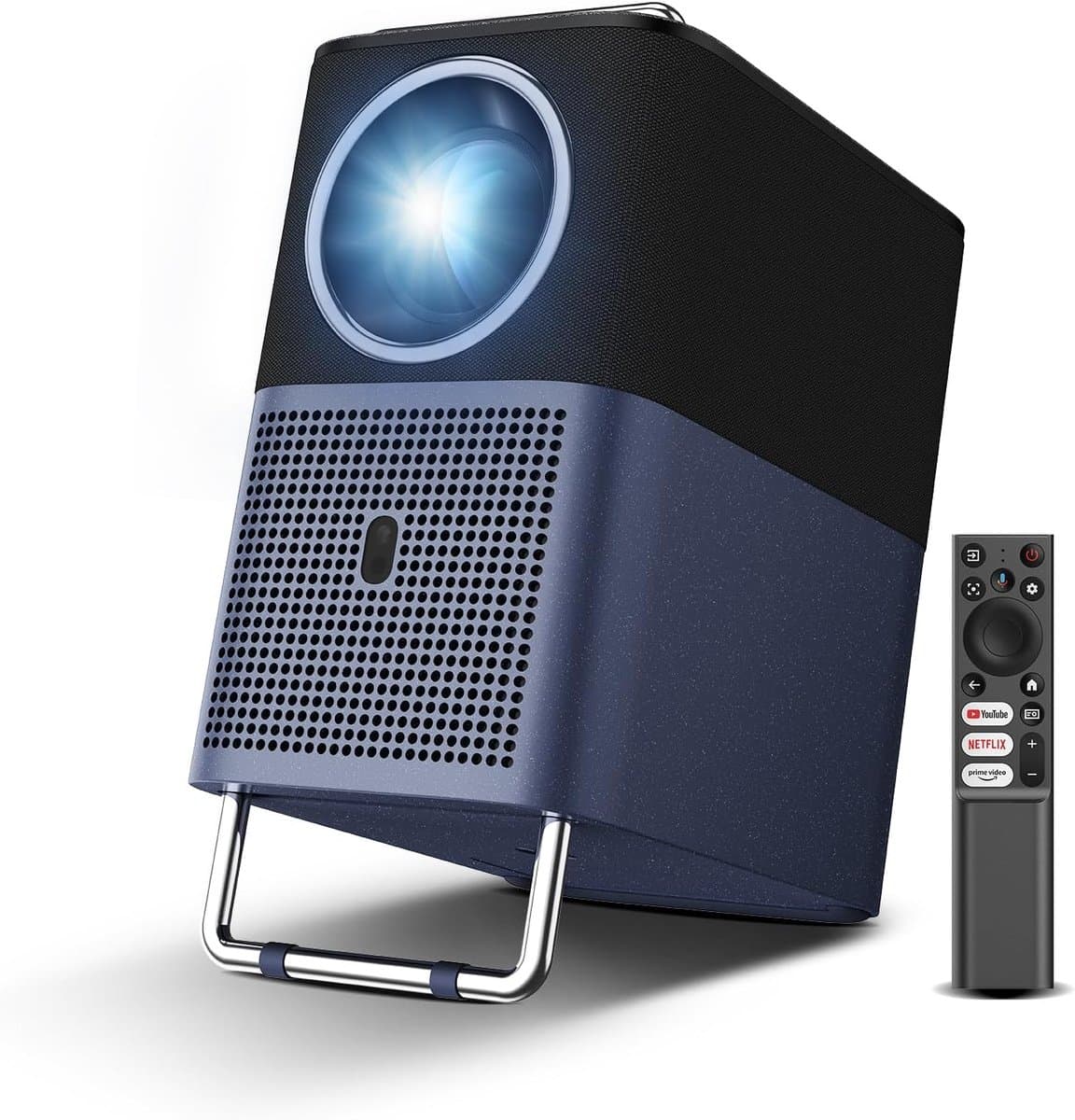 Beamer Full HD met 4K Ondersteuning – Google TV – 600 ISO Lumen – Autofocus, WiFi en Dolby Audio — afbeelding 1