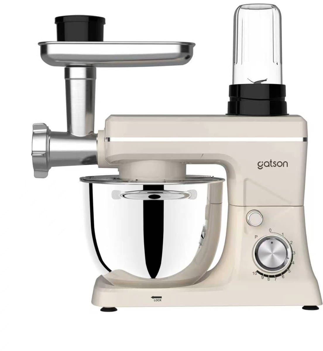 Gatson Multifunctionele Keukenmachine - Blender, Vleesmolen, Koekjesmaker & Groentesnijder - Keukenmixer - Keukenrobot — afbeelding 1