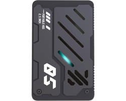 Externe Harde Schijf - Draagbare Opslag - Snelle Data Transfer - Aluminium Behuizing - 750 GB - Zilver