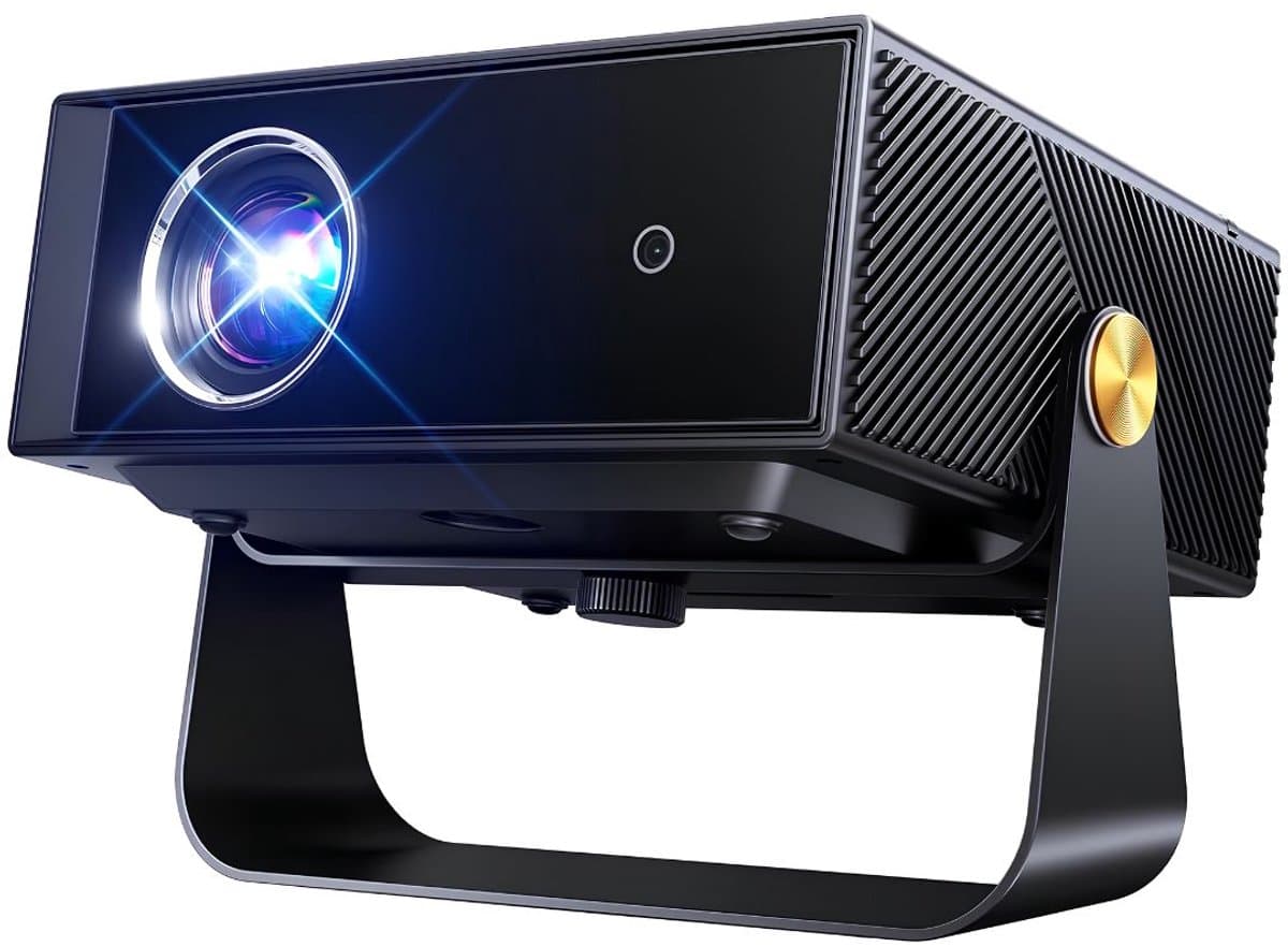 SP® Mini Beamer - Kleine Projector Voor Mobiele Telefoon - Miniprojector met Wifi en Bluetooth - Zwart - 24cm x 20cm x 10cm — afbeelding 1