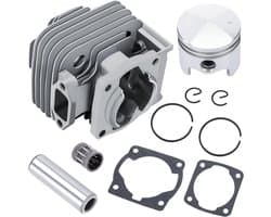 SnelShoppen - Tunejoy Cylinder Grasmaaier Set 44mm - Piston, Cilinder, Brush Cutter Onderdelen voor 49cc Motor - Krachtige en Duurzame Tuinaccessoires