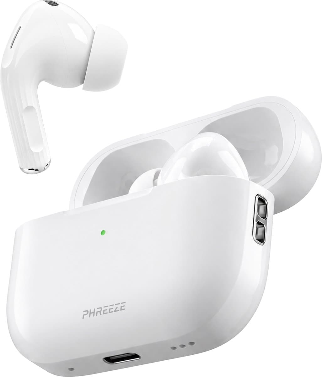 Phreeze TWS7 Pro ANC - Draadloze Oordopjes - Noise Cancelling - In Ear - Bluetooth - Aanraakbediening - Lange Batterijduur — afbeelding 1