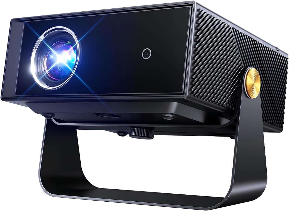 LNMsolutions® Mini Beamer - Beamer - Projector - Zwart - 24cm x 20cm x 10cm — afbeelding 1