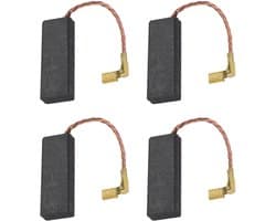 SnelShoppen - 2 Pairs Koolborstels 29x11.2x6.2mm Voor Grasmaaier, Geschikt Voor Diverse Tuinmachines, Hoogwaardige Kwaliteit, Lange Levensduur
