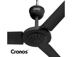 Cronos FC11-70 - Plafondventilator - Ø 70 cm - Met afstandsbediening - Zwart